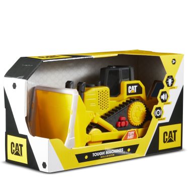 Машинка Toy State CAT Міцні помічники Бульдозер зі світлом і звуком 25 см 82287