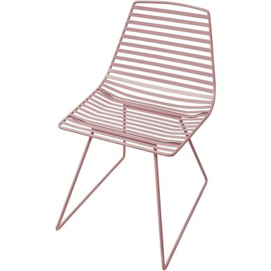 Металлическое кресло Sebra Me-Sit винтажно-розовое 2007201
