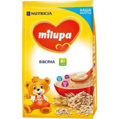 Каша молочна Вівсяна для дітей від 6-ти місяців, Milupa IMA04003837