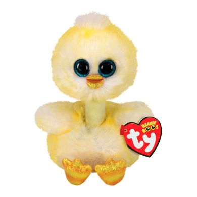 Мягкая игрушка TY Beanie Boo's Цыпленок Benedict 25см 37400