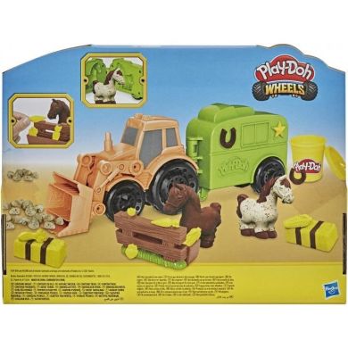 Набір для творчості з пластиліном Play-Doh Трактор F1012