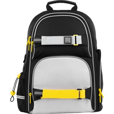 Набор рюкзак + пенал + сумка для обуви WK 702 черно-серый SET_WK22-702M-4