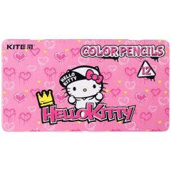 Карандаши цветные трехгранные Kite Hello Kitty 12 шт Kite HK21-058