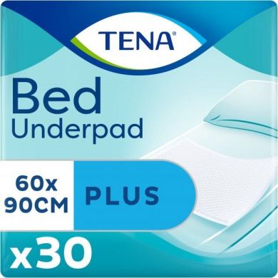 Пелюшки Tena Bed Underpad Plus вбираючі 60х90 см, 30 шт 770125