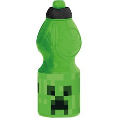 Бутылка для воды Euromic Minecraft Creeper 400 мл 088808719-40432 8412497404322, Зелёный