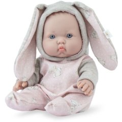 Пупс Marina & Pau BUNNY в костюме розового кролика, 28 см 326