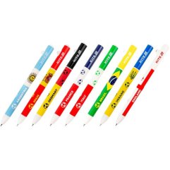 Ручка кулькова автоматична Football nations, синя Kite K25-029