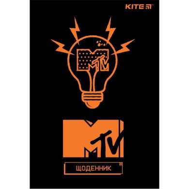 Щоденник шкільний, м'яка обкладинка PU, MTV Kite MTV20-283