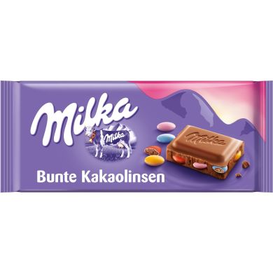 Шоколад Milka с какао-драже 100 г 763804