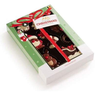 Шоколадні цукерки Різдвяне асорті 95 г, Ickx 5412941320720