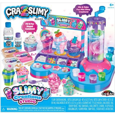 Слайм Cra-Z-Art Slimy Creations Studio, набір 40од 60170CRA