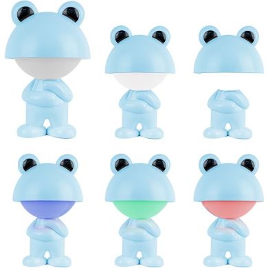 Світильник-нічник LED з акумулятором Dreamy Froggy, блакитний K25-315-3-3, Блакитний