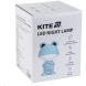 Світильник-нічник LED з акумулятором Dreamy Froggy, блакитний K25-315-3-3, Блакитний