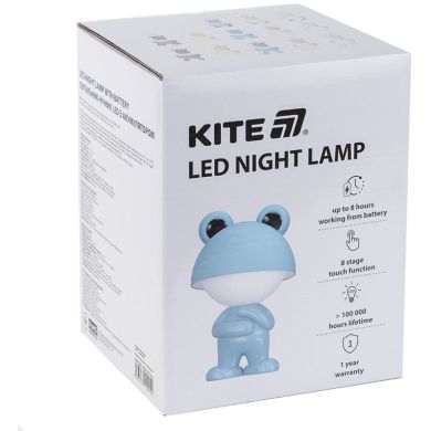 Світильник-нічник LED з акумулятором Dreamy Froggy, блакитний K25-315-3-3, Блакитний