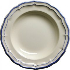 Тарелка для супа FILET BLEU GIEN Ø 22,5 см 1540B4AY22, 22.5