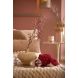 Ваза декоративна 23x22,5x18 см NEVANO матовий персиковий Light&Living 5786190