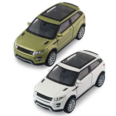 Автомодель LAND ROVER RANGE ROVER EVOQUE (белый, зеленый) 250388W