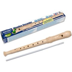 Блокфлейта с немецкой аппликатурой Белая BONTEMPI 313510