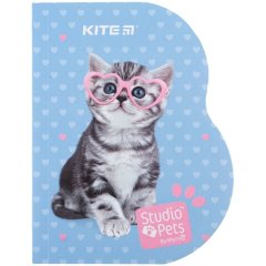 Блокнот Kite Studio Pets А6, 60 аркушів, клітинка SP24-223