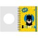 Блокнот вырубка, на спирали, 80 листов, А6 DC Comics Kite DC23-229