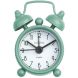 Будильник Mini Tick Tock Винтажный зеленый стрелки, светящиеся в темноте Legami SV'E0026