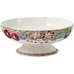 Чаша для фруктов на ножке MILLEFLEURS 19.5 см Height 7.7 см GIEN 1643CCO148