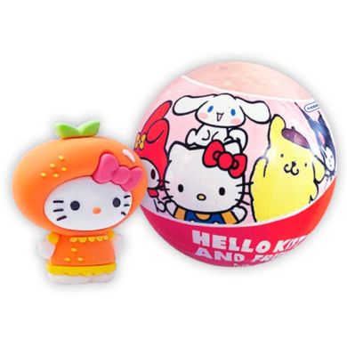 Фигурка сюрприз в шаре COOL THINGS серии Hello Kitty ЗДЕСЬ ФРУТТИ HK028