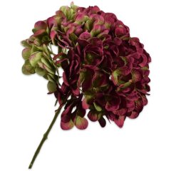 Гортензия, стебель, пурпурно-зеленая, 86 см. Silk-ka 153825