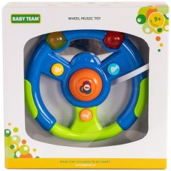 Іграшка музична для дітей Baby Team Руль 8628, Блакитний