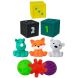 Ігровий набір Infantino Розвиваючі іграшки в тубусі 315072I, Різнокольоровий