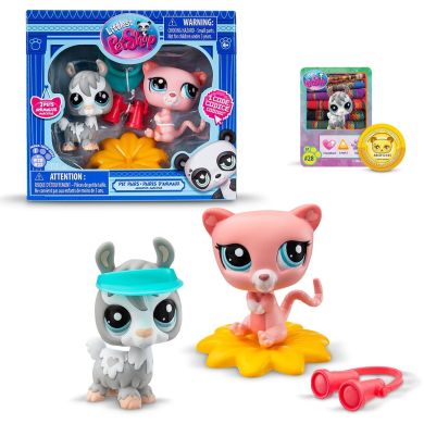 Игровой набор LITTLEST PET SHOP ИГРА В СКРЫТКИ (2 фигурки, аксессуар.) 509