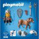 Ігровий набір Playmobil Воїн гном на бойовому поні 9345