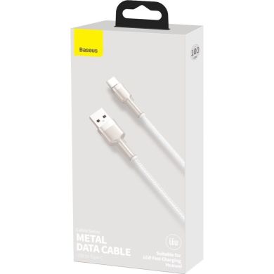 Кабель Baseus USB to Type-C 66W 1m CAKF000102 белый