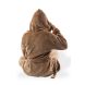 Халат детский, микрофланель, DELUX, р.110/116, тауп Tiseco 3601TAUPE