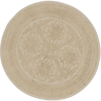 Ковер для ванной VİO, экрю, 100 &times; 100 см Karaca Home 8680214326176