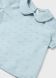 Комплект сорочка короткий рукав з шортами 1B, р.56 Блакитний Mayoral 1206