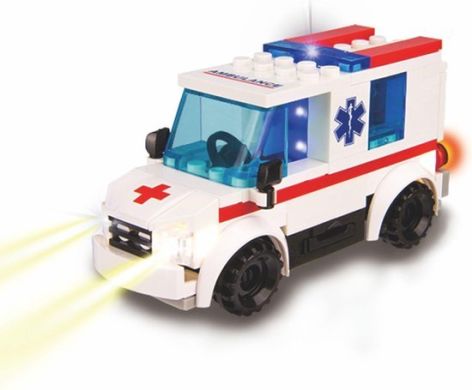 Конструктор электронный STAX Ambulance белый LS-30806