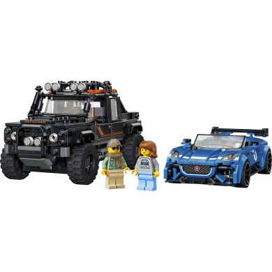 Конструктор Jaguar Project 7 и Land Rover Defender Lego Speed ​​Champions 740 дет. 77264
