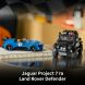 Конструктор Jaguar Project 7 и Land Rover Defender Lego Speed ​​Champions 740 дет. 77264