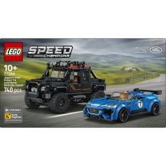 Конструктор Jaguar Project 7 и Land Rover Defender Lego Speed ​​Champions 740 дет. 77264
