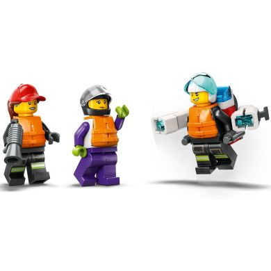 Конструктор LEGO City Лодка пожарной бригады 144 деталей 60373