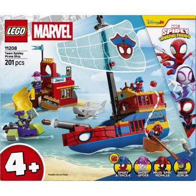 Конструктор LEGO Spidey Пиратский корабль команды Паука 11208