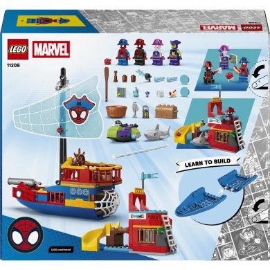 Конструктор LEGO Spidey Пиратский корабль команды Паука 11208
