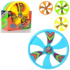 Летающая тарелка 30,5 см., 12 шт. (4 цвета) MR 0103