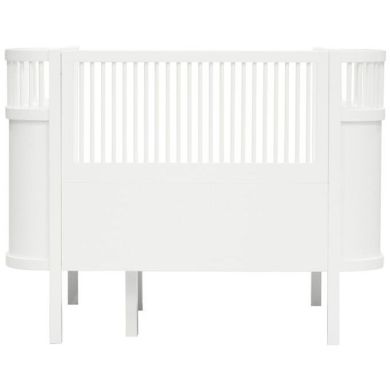 Ліжко Sebra Baby & Jr. 115-155 см, класичний білий 200130025