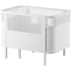Ліжко Sebra Baby & Jr. 115-155 см, класичний білий 200130025
