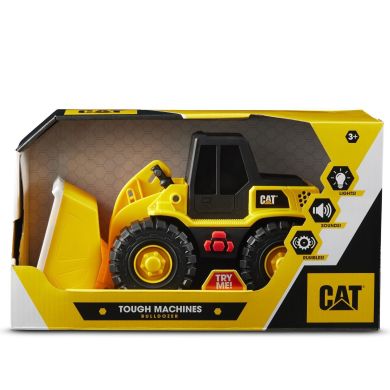 Машинка Toy State CAT Крепкие помощники Погрузчик со светом и звуком 25 см 82286
