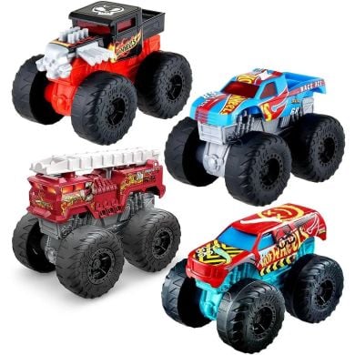 Машинка-внедорожник Ревущие внедорожники серии Monster Trucks Hot Wheels в ассортименте, М1:43 HDX60