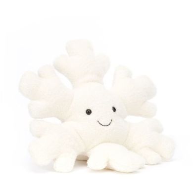 Мягкая Игрушка Забавная маленькая Снежинка Jellycat (Джелли Кэт) A6SFN