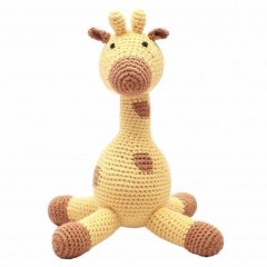 М'яка іграшка natureZOO Жираф жовтий 40 см 11019, Жовтий